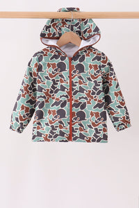 Camouflage Raincoat