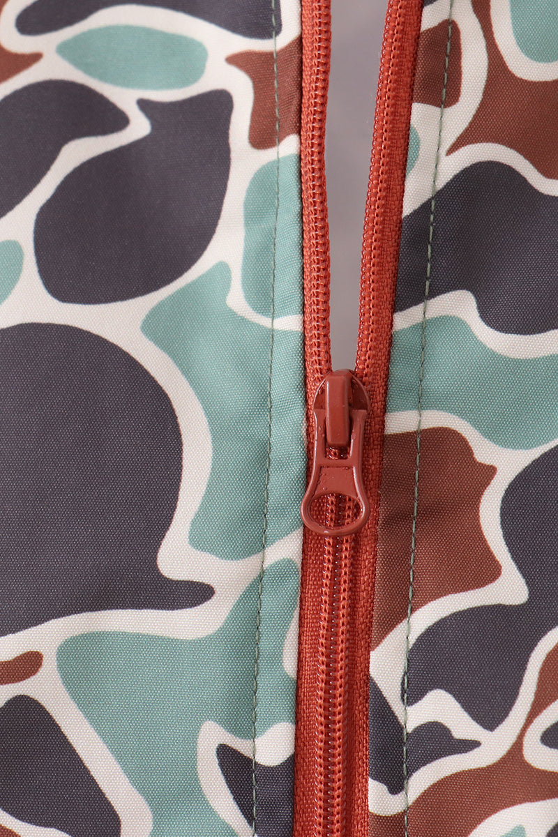 Camouflage Raincoat