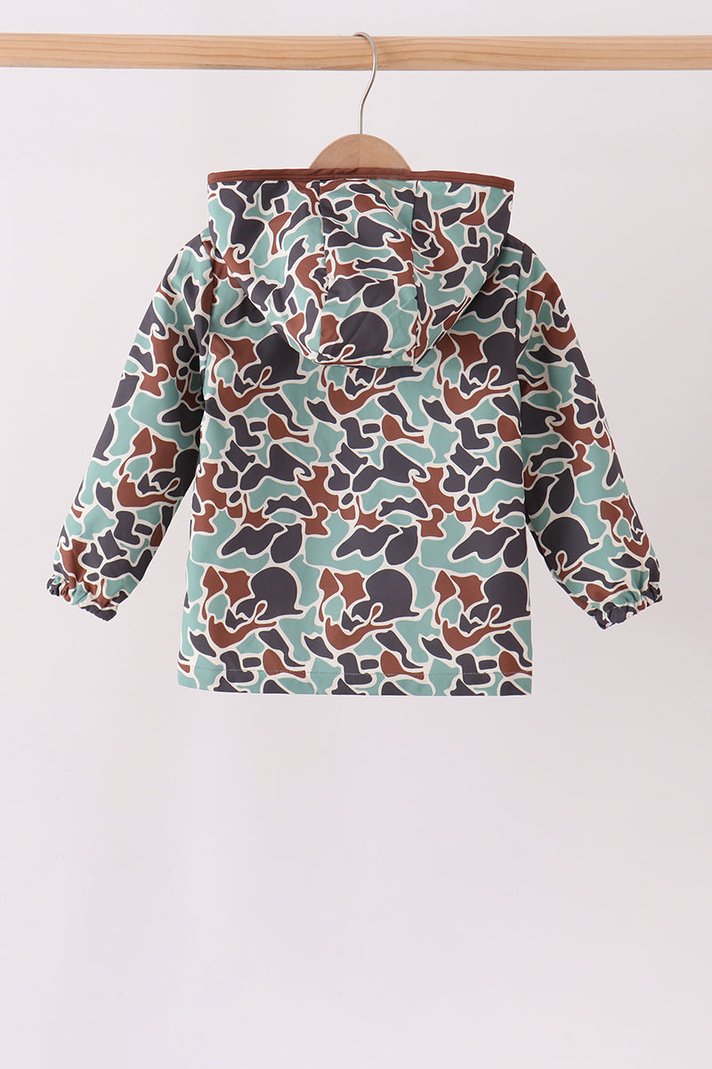 Camouflage Raincoat