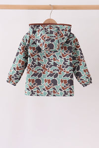 Camouflage Raincoat