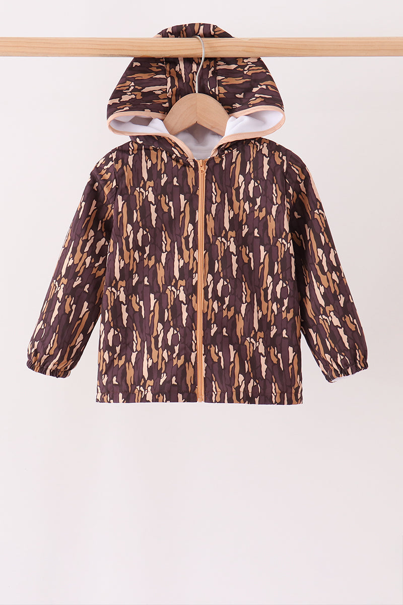 Camouflage Raincoat