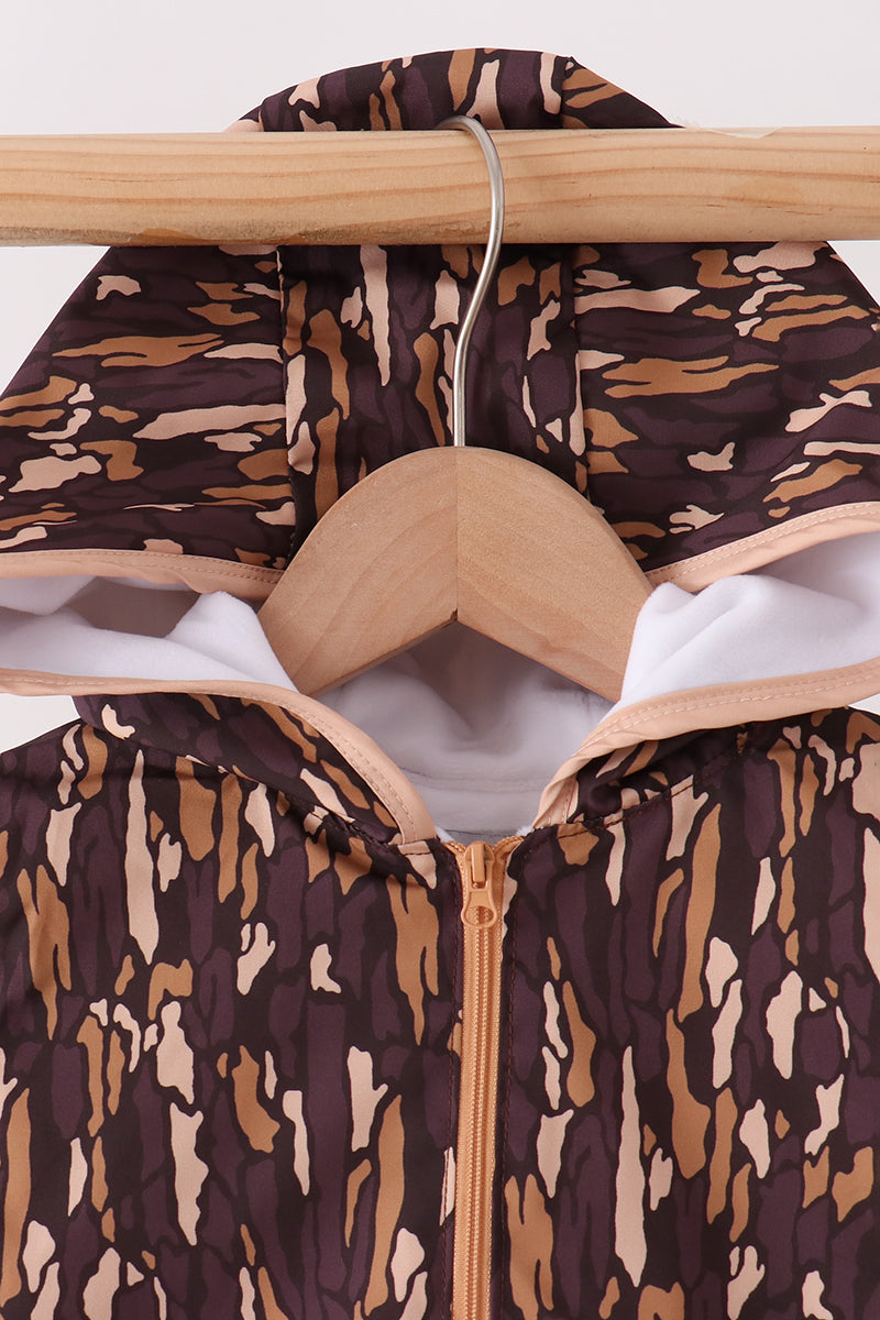 Camouflage Raincoat