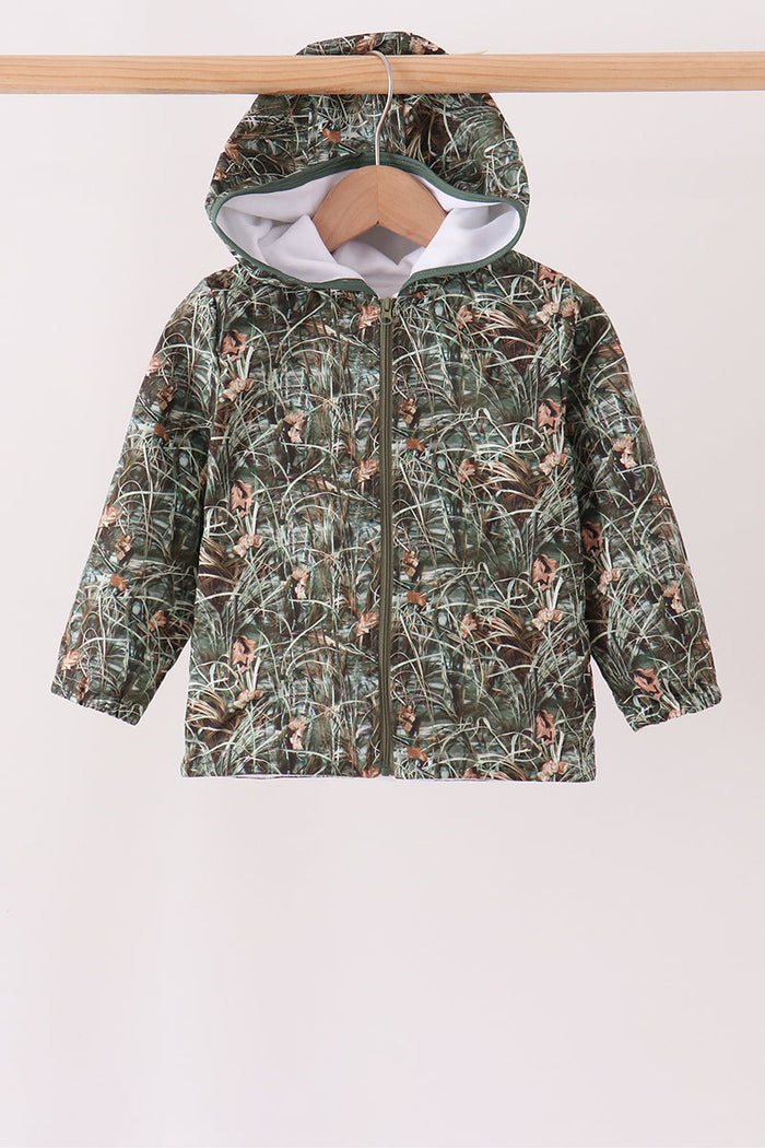 Camouflage Raincoat