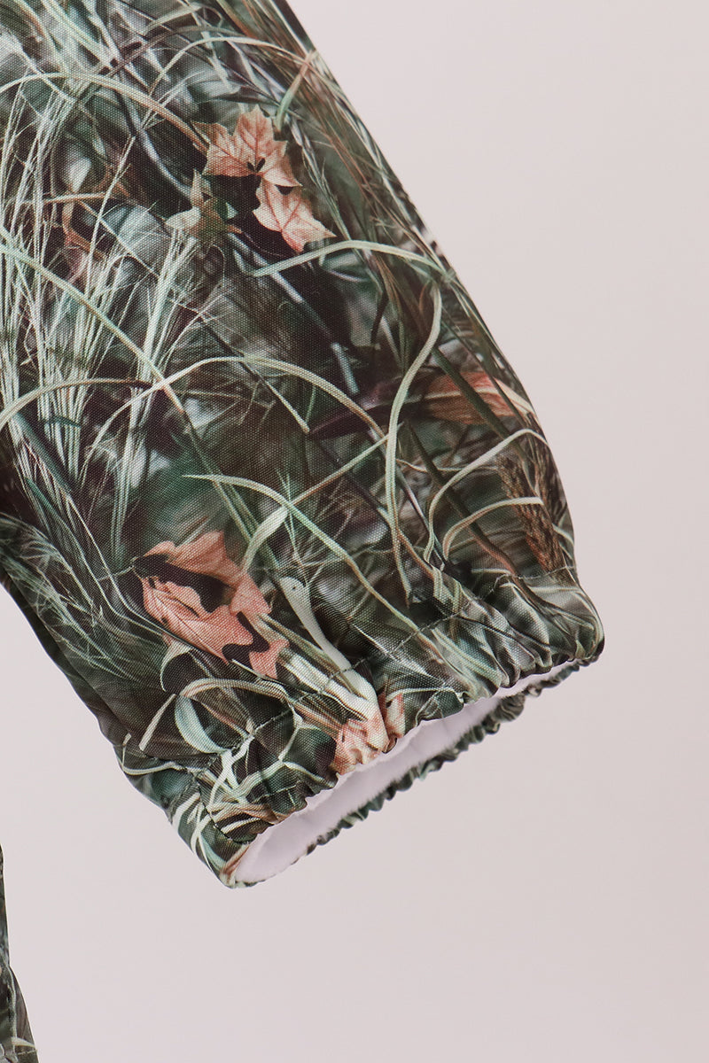 Camouflage Raincoat
