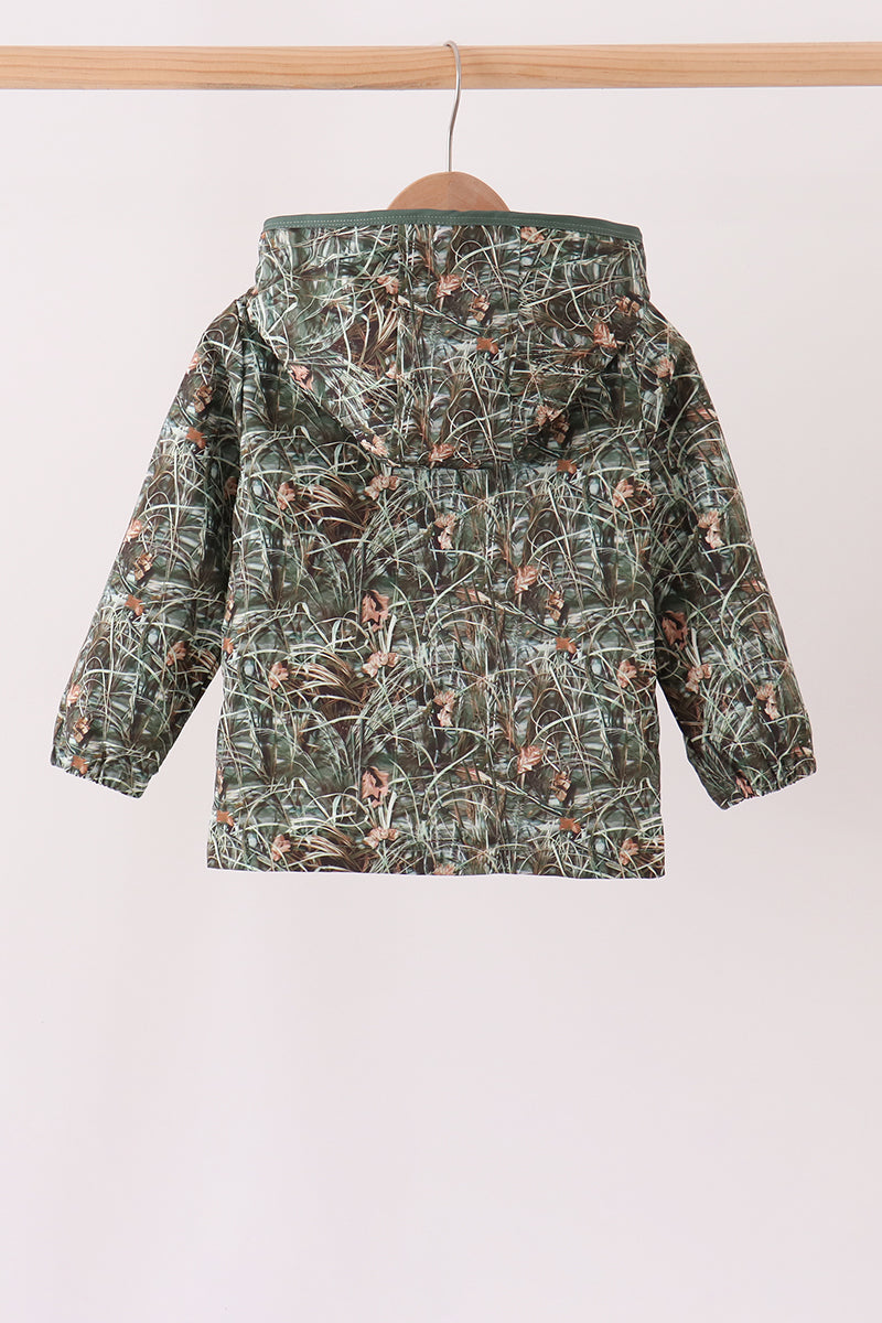 Camouflage Raincoat