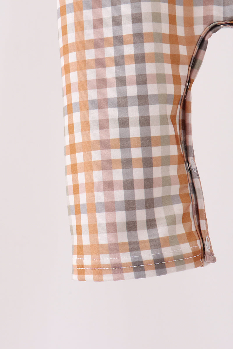 Turkey Embroidery Plaid 2pc set