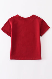Maroon Blank Basic T-Shirt Adult Kids And Baby Bubble - Essential Southern Charm