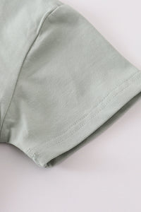 Sage Blank Basic T-Shirt Adult Kids And Baby Bubble - Essential Southern Charm