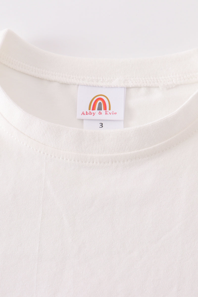 Cream Blank Basic T-Shirt Adult Kids And Baby Bubble - Essential Southern Charm