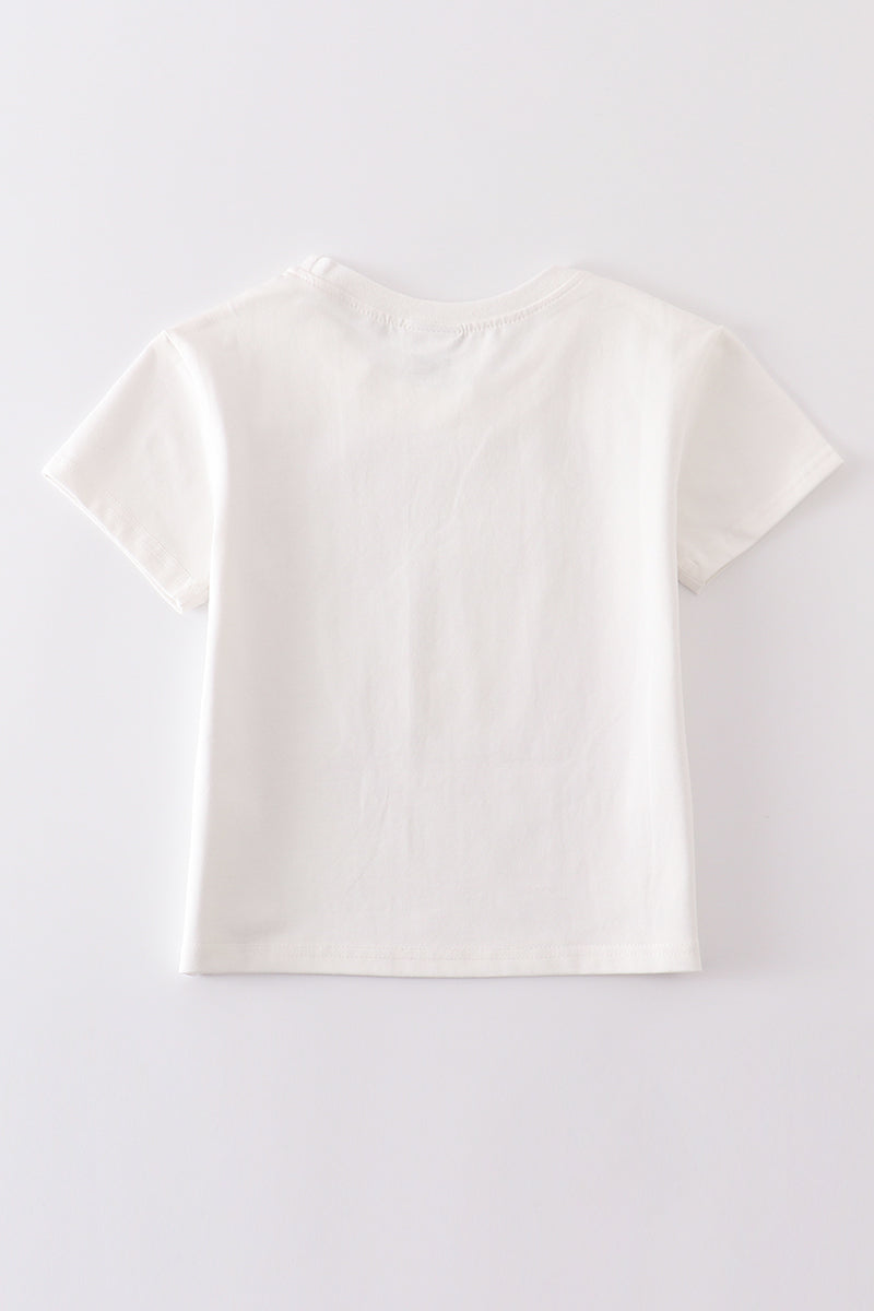 Cream Blank Basic T-Shirt Adult Kids And Baby Bubble - Essential Southern Charm