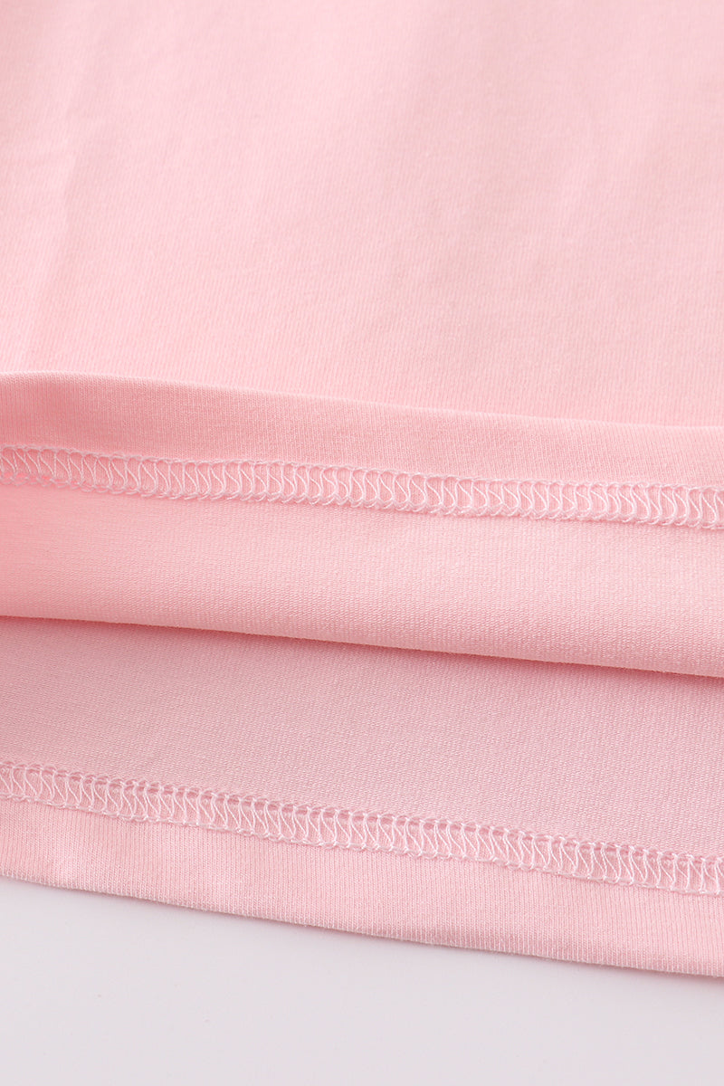 Pink Blank Basic T-Shirt Adult Kids And Baby Bubble - Essential Southern Charm