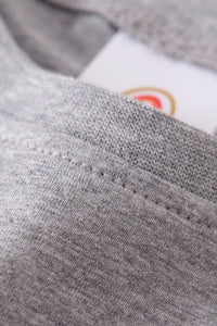 Gray Blank Basic T-Shirt Adult Kids And Baby Bubble - Essential Southern Charm