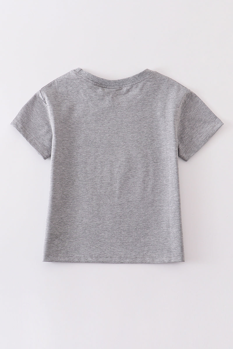Gray Blank Basic T-Shirt Adult Kids And Baby Bubble - Essential Southern Charm
