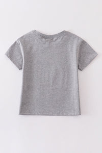 Gray Blank Basic T-Shirt Adult Kids And Baby Bubble - Essential Southern Charm