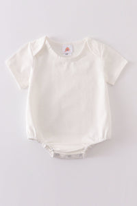 Cream Blank Basic T-Shirt Adult Kids And Baby Bubble - Essential Southern Charm