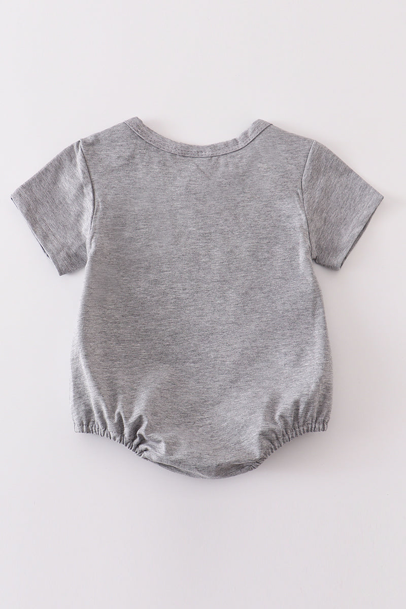 Gray Blank Basic T-Shirt Adult Kids And Baby Bubble - Essential Southern Charm