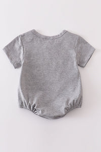 Gray Blank Basic T-Shirt Adult Kids And Baby Bubble - Essential Southern Charm