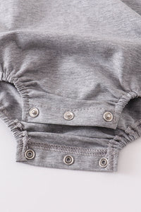 Gray Blank Basic T-Shirt Adult Kids And Baby Bubble - Essential Southern Charm