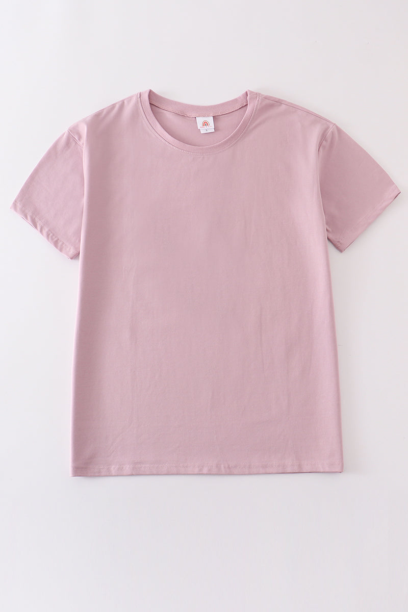 Purple Blank Basic T-Shirt Adult Kids And Baby Bubble - Essential Southern Charm