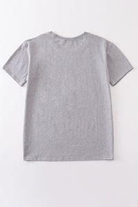 Gray Blank Basic T-Shirt Adult Kids And Baby Bubble - Essential Southern Charm