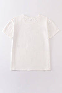 Cream Blank Basic T-Shirt Adult Kids And Baby Bubble - Essential Southern Charm
