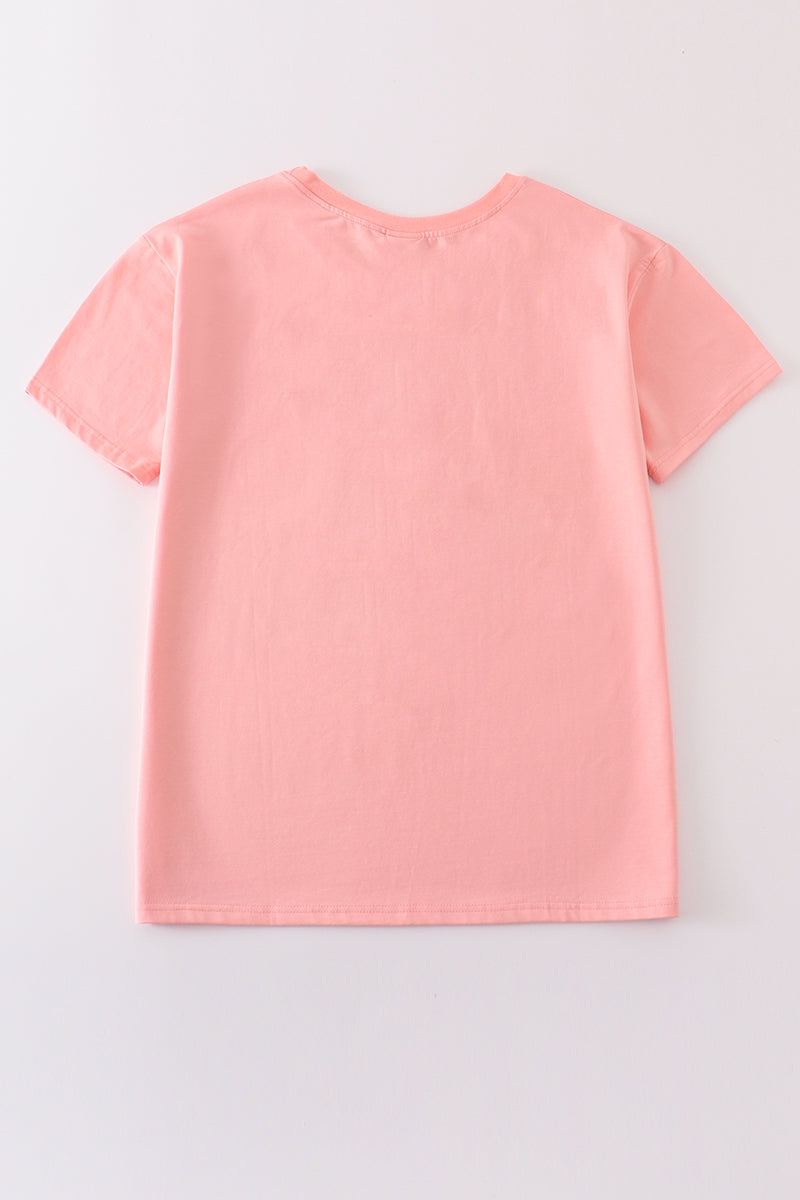 Pink Blank Basic T-Shirt Adult Kids And Baby Bubble - Essential Southern Charm
