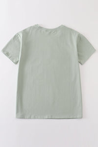 Sage Blank Basic T-Shirt Adult Kids And Baby Bubble - Essential Southern Charm