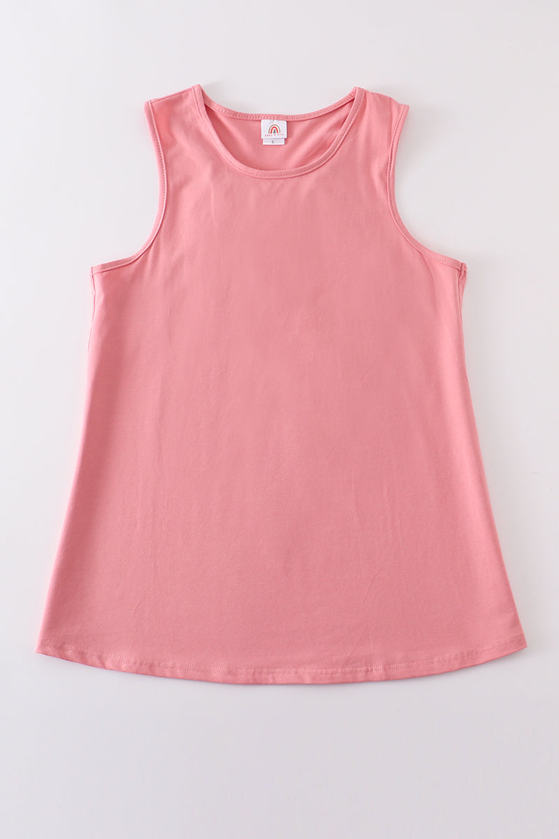 Mauve Blank Basic Kids Teens Adult Tank Top - Essential Southern Charm