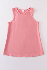 Mauve Blank Basic Kids Teens Adult Tank Top - Essential Southern Charm
