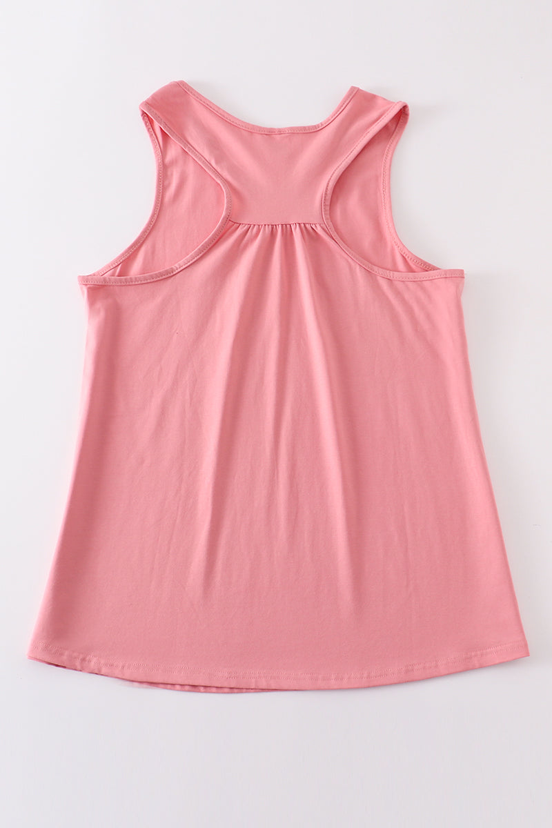 Mauve Blank Basic Kids Teens Adult Tank Top - Essential Southern Charm