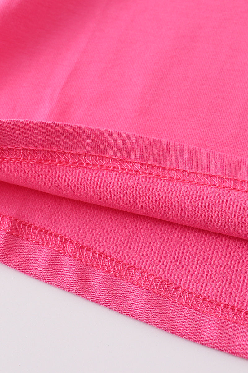 Hot Pink Blank Basic Kids Teens Adult Tank Top - Essential Southern Charm