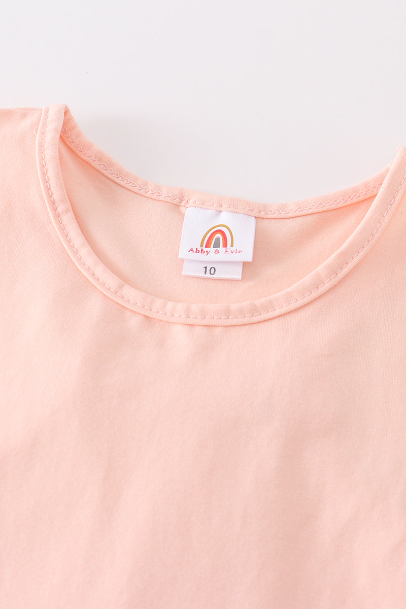 Peach Blank Basic Kids Teens Adult Tank Top - Essential Southern Charm