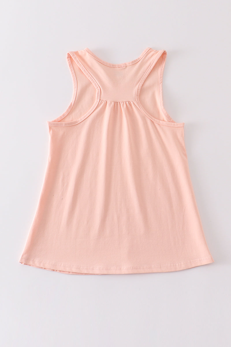 Peach Blank Basic Kids Teens Adult Tank Top - Essential Southern Charm