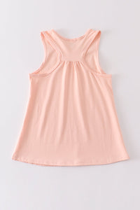 Peach Blank Basic Kids Teens Adult Tank Top - Essential Southern Charm