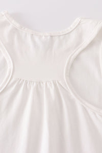 White Blank Basic Kids Teens Adult Tank Top - Essential Southern Charm