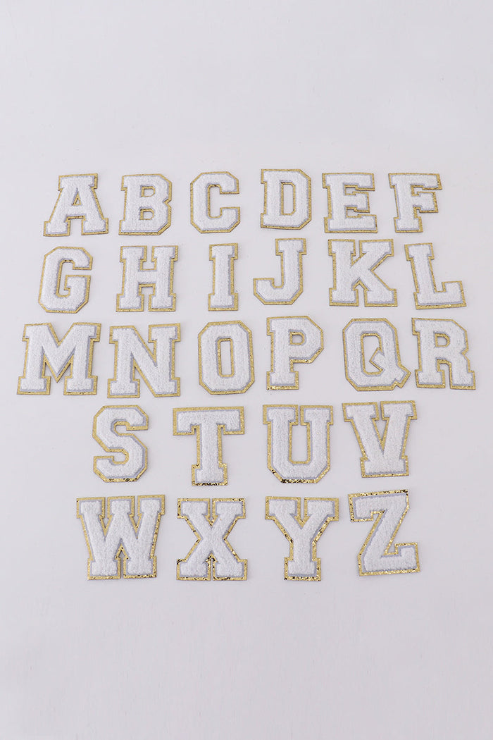 White Letters "A-Z" Stickers - Essential Southern Charm