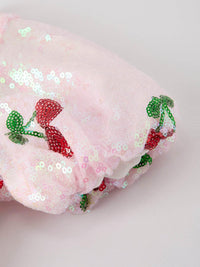 Sweet Cherry Sequins Cute Dress - Essential Southern Charm