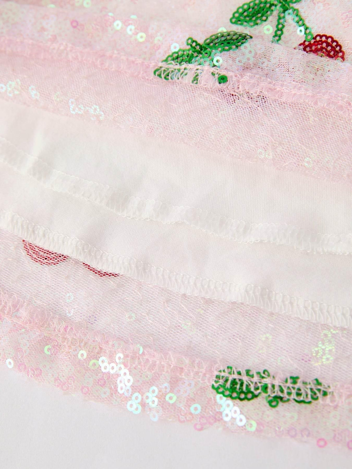 Sweet Cherry Sequins Cute Dress - Essential Southern Charm