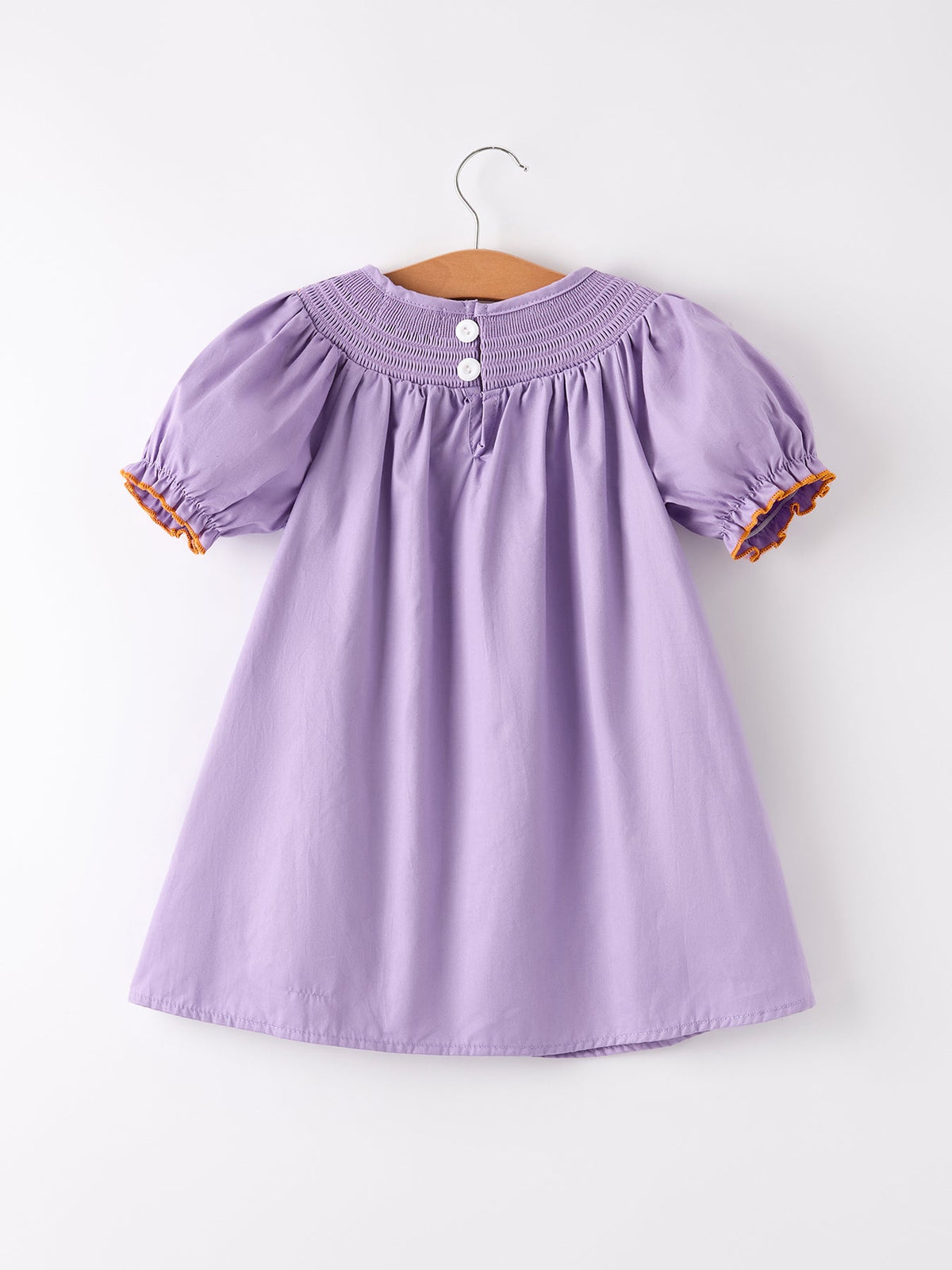 Halloween Smock Embroidery Baby Girl Dress