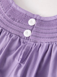 Halloween Smock Embroidery Baby Girl Dress