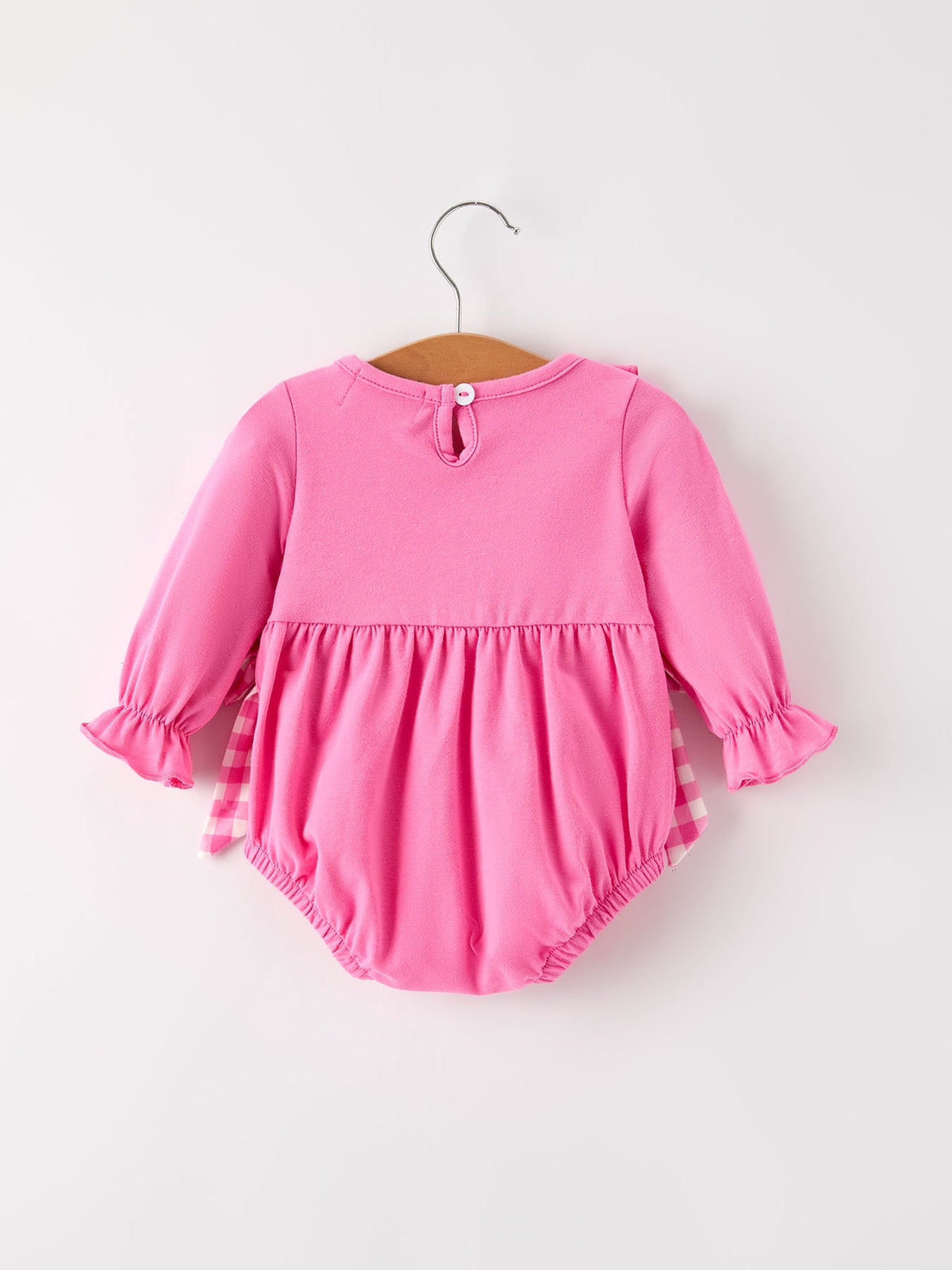 GOBBLE Smock Embroidery Baby Girl Romper