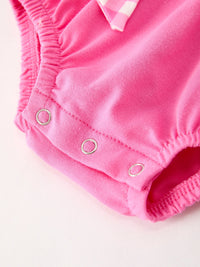 GOBBLE Smock Embroidery Baby Girl Romper