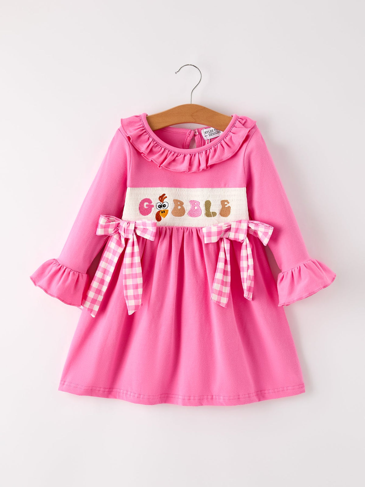 GOBBLE Smock Embroidery Baby Girl Dress
