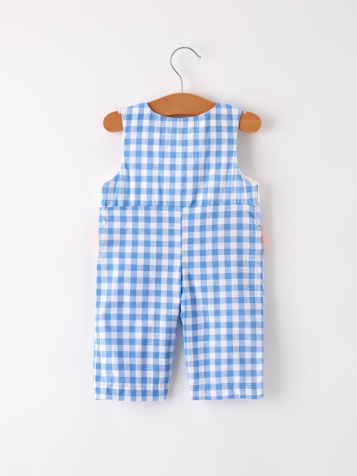 Pumpkin Smock Embroidery Baby Boy Romper