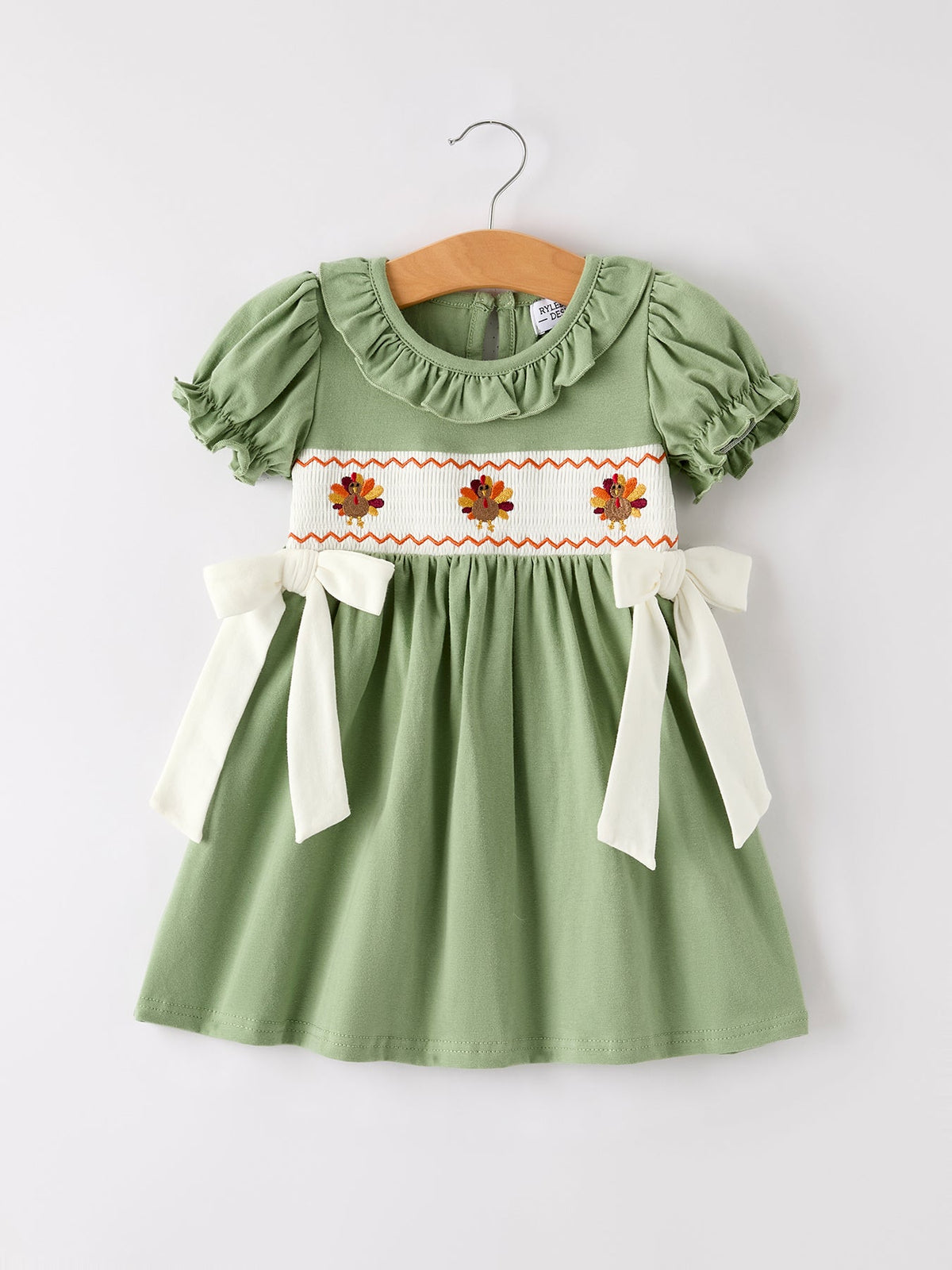 Turkey Smock Embroidered Dress
