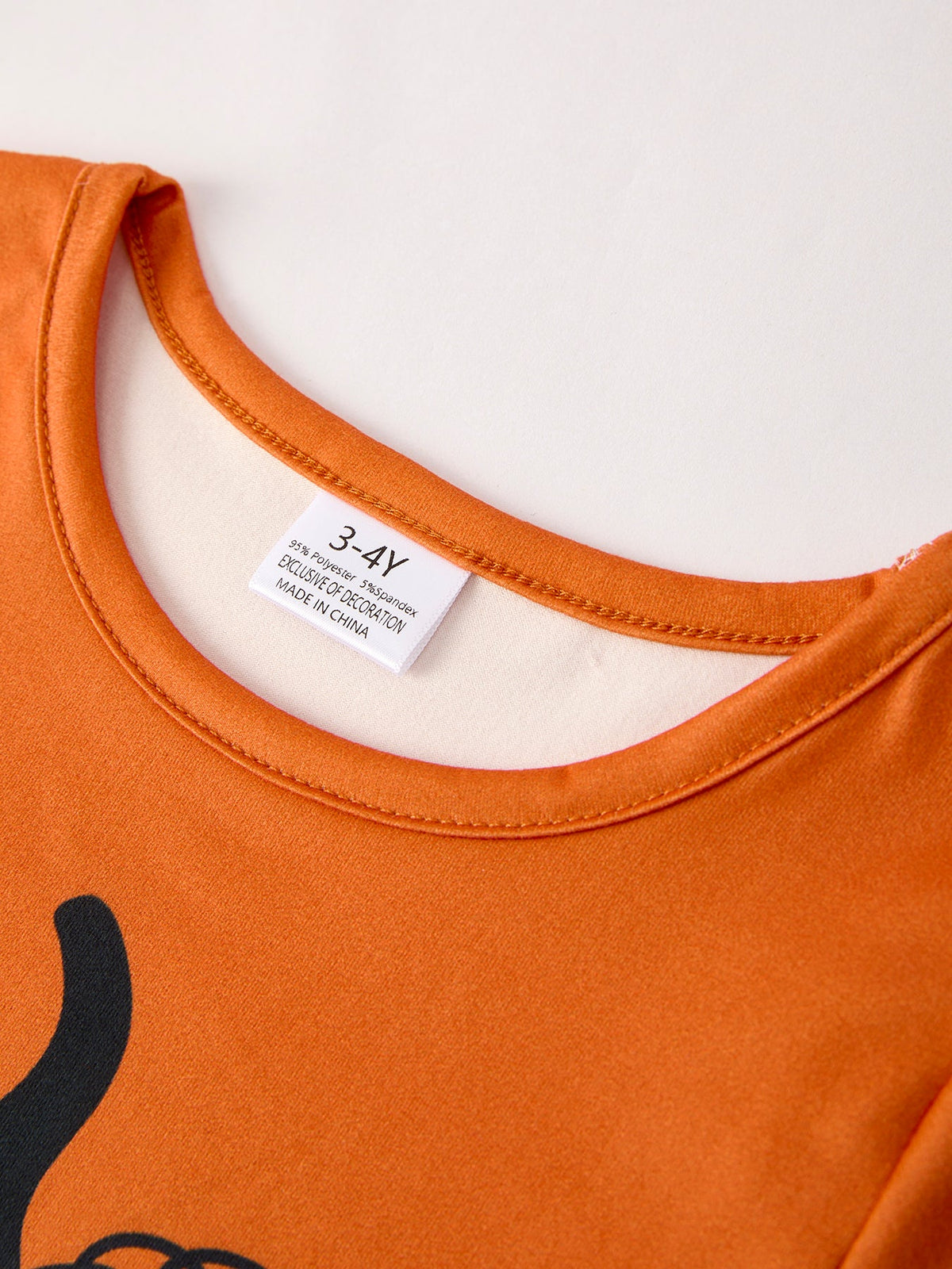 Fall Leopard Short sleeve O-neck T-shirt