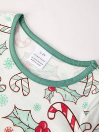 Christmas 3 Piece Girls Pajama Set