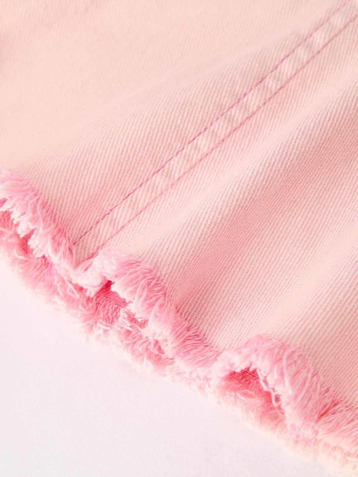 Pink Bell Bottom Jeans – Frayed Hem with Cargo Pockets - Essential Southern Charm