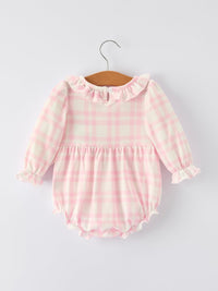 Ballet Shoe Embroidery Long Sleeve Romper