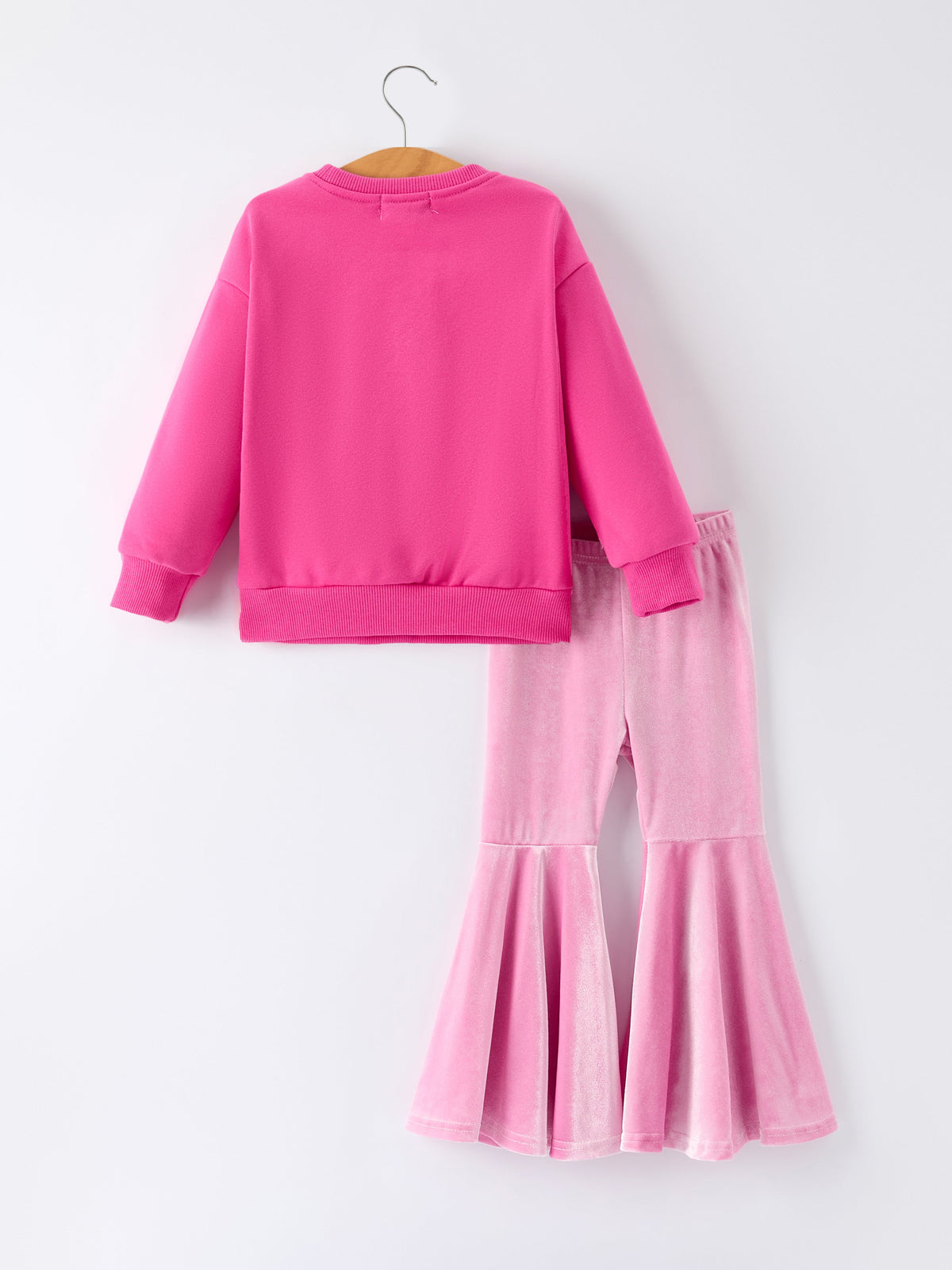 Christmas Outfit – Pink Merry Bright Top and Bell Pants